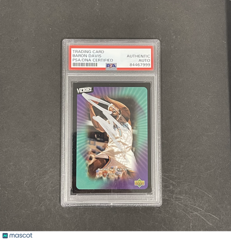 Baron Davis 2003 Upper Deck Victory#60 Signed Card PSA Autographed