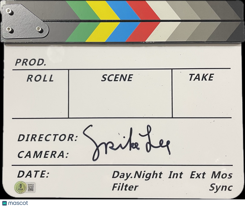 Spike Lee Signed Clapboard BAS Autographed
