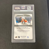 Mason McTavish 2025-26 Upper Deck MVP Hockey#67 Signed Card PSA Auto 10 Auto