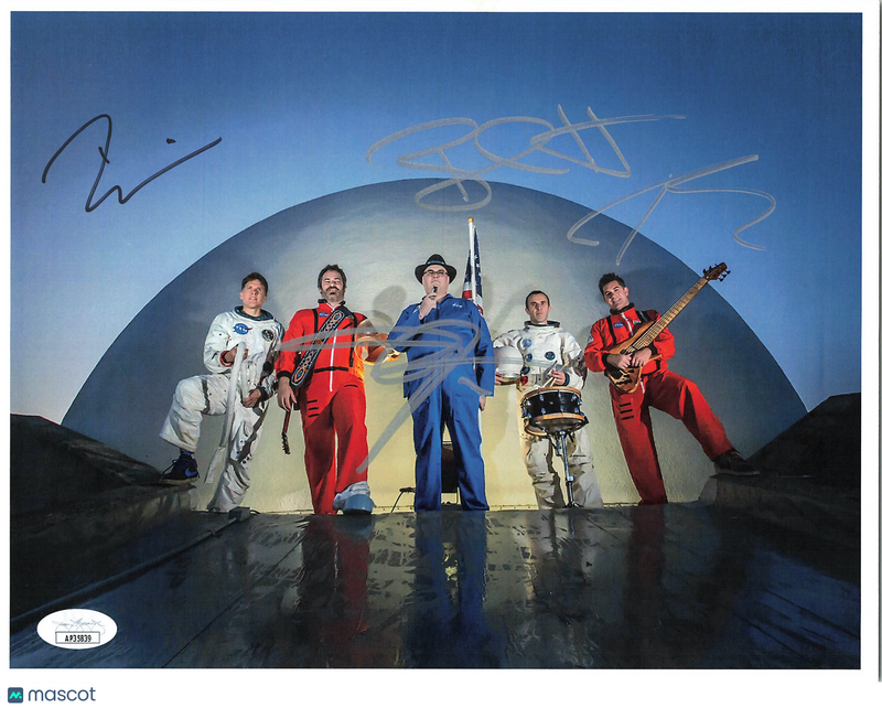 Blues Traveler Rock Band Signed 8x10 Photo JSA Auth