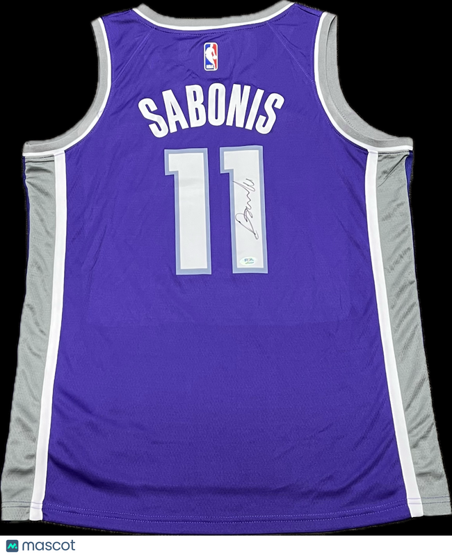 Domantas Sabonis Signed Jersey PSA Sacramento Kings Autographed