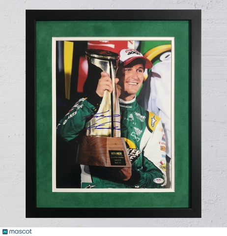 Kasey Kahne Signed Racing 11x14 Custom Framed Photo PSA Autographed