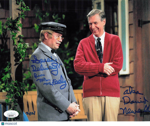 David Newell Signed 8x10 Photo JSA Autographed