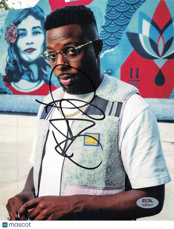 Isaiah Rashad Signed 8x10 Photo PSA Autographed
