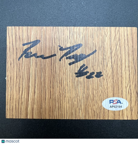Brandin Podziemski Signed Floorboard PSA Golden State Warriors