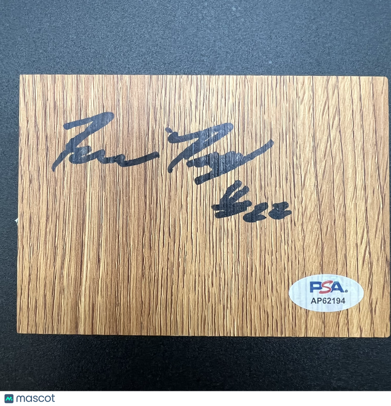 Brandin Podziemski Signed Floorboard PSA Golden State Warriors