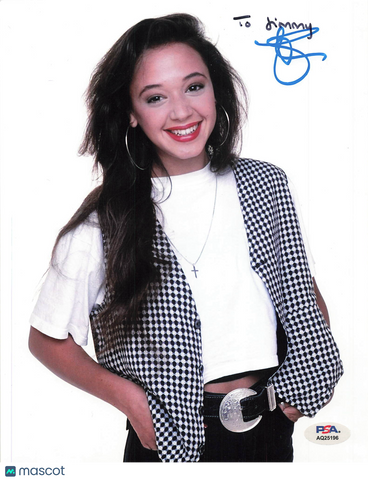 Leah Remini Signed 8x10 Photo PSA Autographed