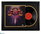 Toto Signed Framed Vinyl Album PSA