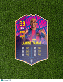 Lamine Yamal Officially Licensed 2025-26 Kartestika Soccer Card