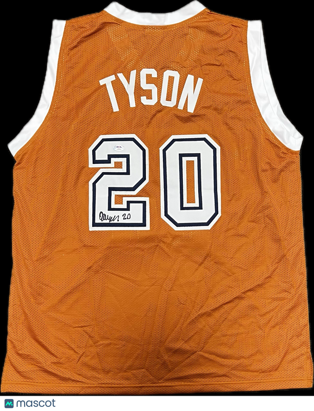 Jaylon Tyson Signed Jersey PSA Autographed Texas Longhorns