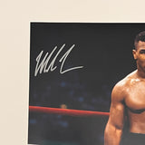 Mike Tyson Signed Boxing 16x20 Photo PSA Autographed