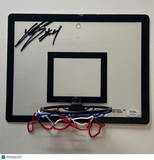 Kylan Boswell Signed Basketball Backboard & Hoop Set PSA Autographed