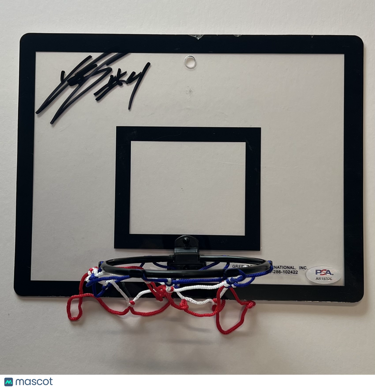 Kylan Boswell Signed Basketball Backboard & Hoop Set PSA Autographed