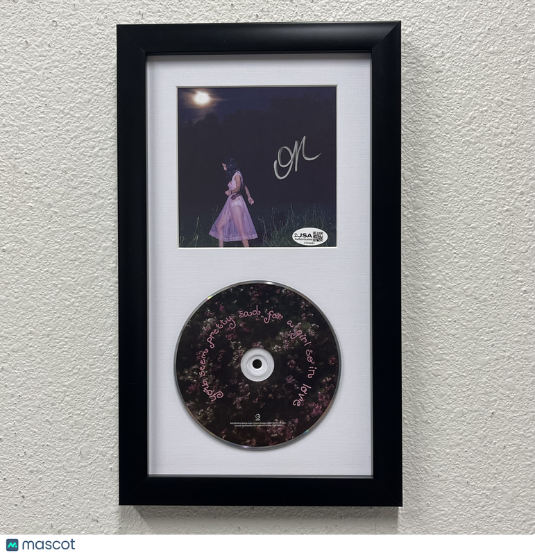 Olivia Rodrigo Signed You Seem Pretty Sad for a Girl So in Love Framed CD JSA