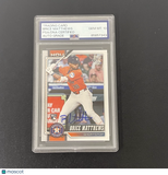 2026 Topps 75 #132 Brice Matthews Signed Card Auto 10 PSA Slabbed Houston Astros