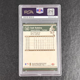 2004 Fleer Tradition #290 Scott Hatteberg Signed Card Auto PSA Slabbed Athletics
