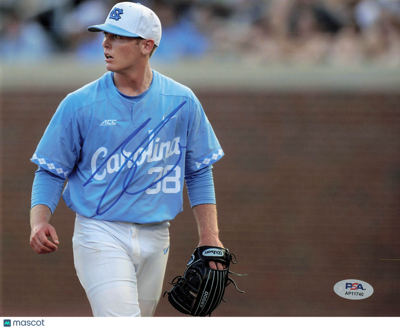 J.B. Bukauskas North Carolina Tar Heels Signed 8x10 Photo PSA