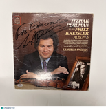 Itzhak Perlman Signed Itzhak Perlman Plays Fritz Kreisler Album 3 Vinyl PSA
