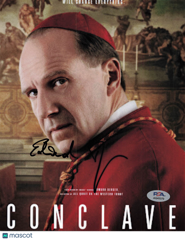 Edward Berger 8x10 Photo Conclave PSA Autographed