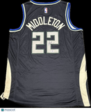 Khris Middleton Signed Jersey PSA Milwaukee Bucks Autographed