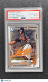 2021 Topps Bowman Draft Chrome #BDC-5 Luis Matos Signed Card Auto PSA Slabbed