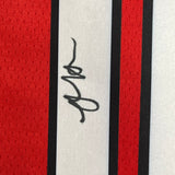 Yang Hansen Signed Jersey PSA Portland Trail Blazers Autographed