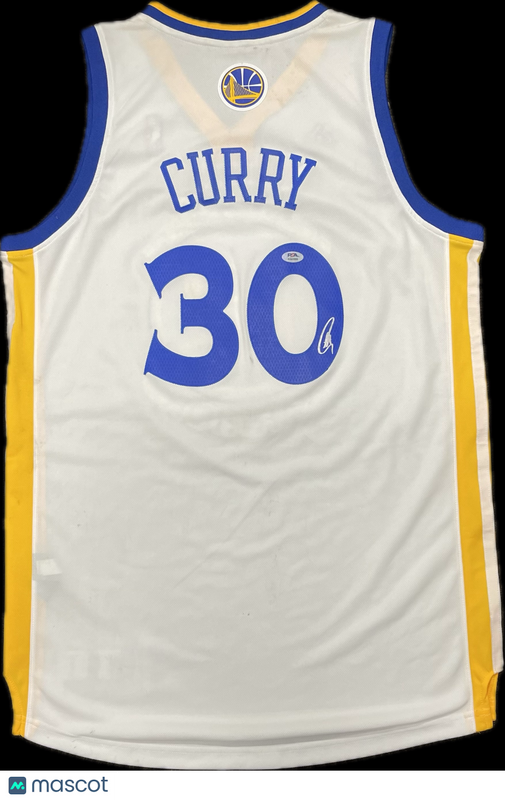 Stephen Curry Signed Jersey PSA Golden State Warriors Autographed