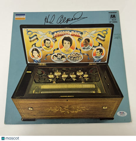 Herb Alpert Vinyl Cover PSA/DNA Autographed Music Box