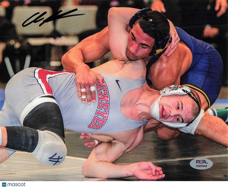 Alec Pantaleo Signed Wrestling 8x10 Photo PSA Autographed