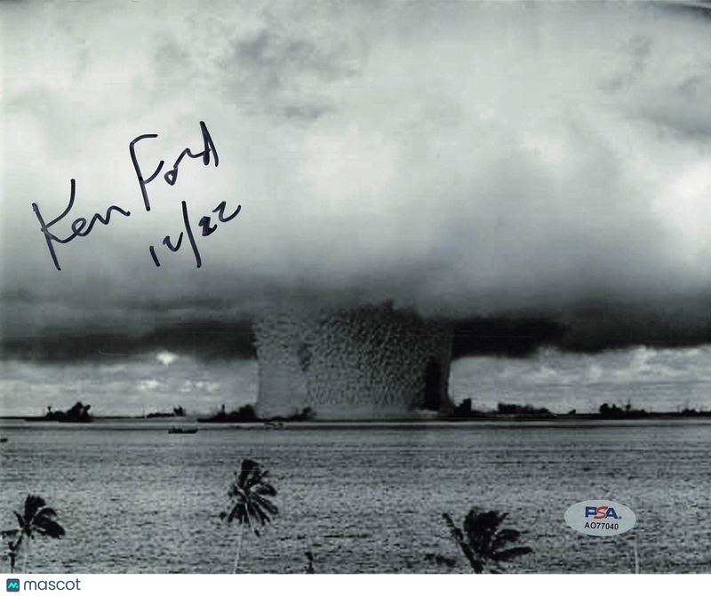 Kenneth W. Ford Signed photo PSA Physicist