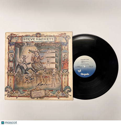 Steve Hackett Signed Please Don't Touch! Vinyl Album PSA Authographed