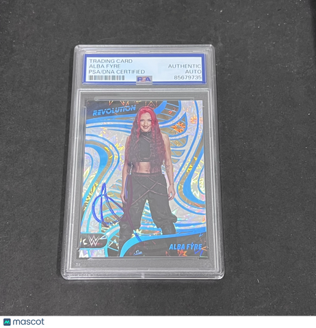 2023 Alba Fyre Panini Revolution#37 Signed Card PSA Auto Auth Autographed