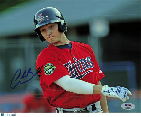 Andrew Bechtold Elizabethton Twins Signed 8x10 Photo PSA