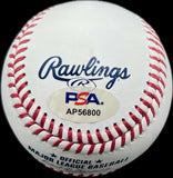 Alex Honnold "Free Solo" signed baseball PSA/DNA Autographed Climber