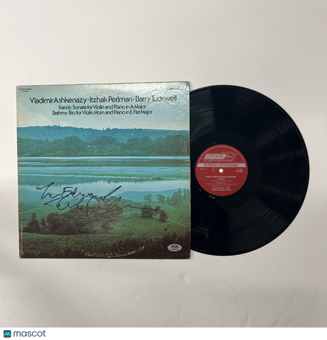 Itzhak Perlman Signed Franck: Sonata for Violin and Piano in A Major Vinyl PSA