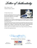 Karl Malone Signed Basketball Shoes Utah Jazz