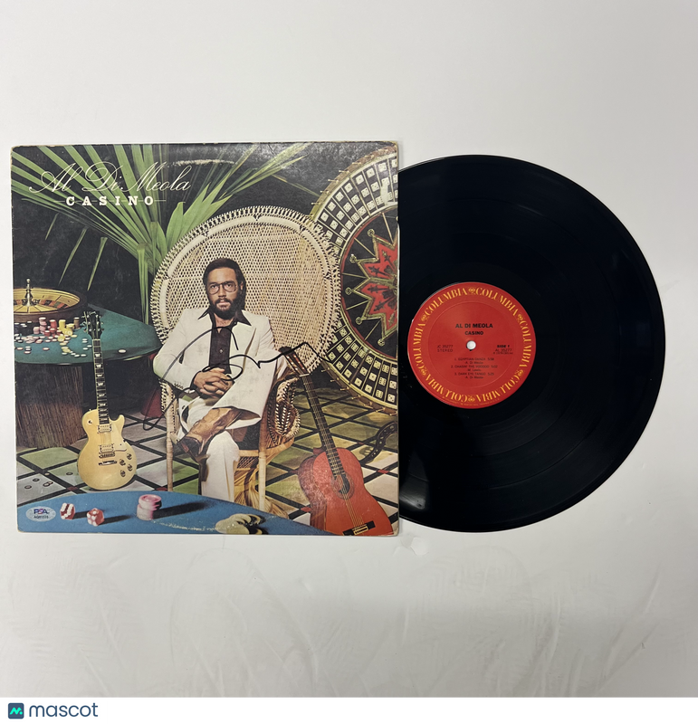 Al Di Meola Signed Casino Vinyl Album PSA Autographed