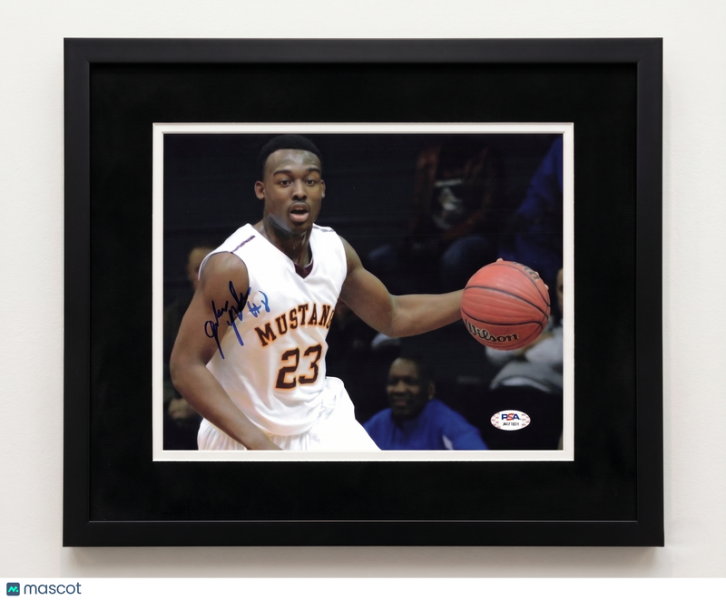 Josh Langford Madison Academy Mustangs Signed 8x10 Custom Framed Photo PSA