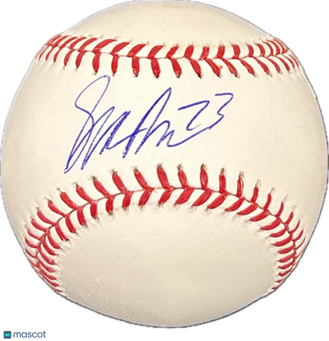 Sheldon Neuse Signed Baseball MLB PSA Autographed