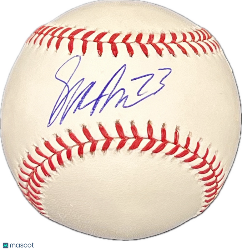 Sheldon Neuse Signed Baseball MLB PSA Autographed