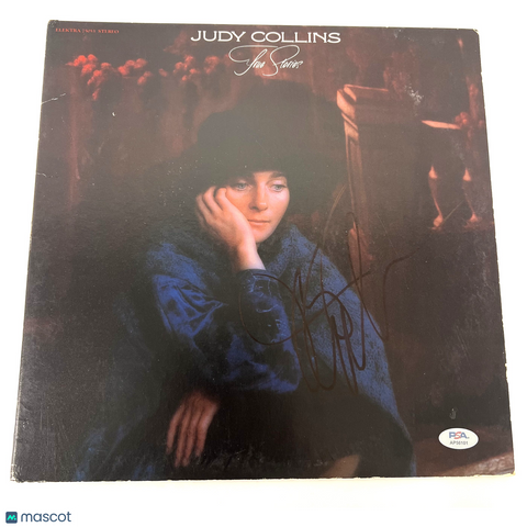 Judy Collins Signed Vinyl Cover PSA/DNA Autographed True Stories
