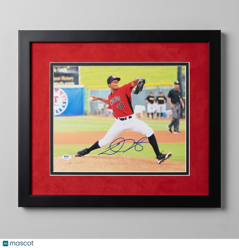 Dillon Tate Baltimore Orioles Signed 11x14 Custom Framed Photo PSA