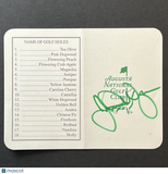 Johnson Wagner Signed Golf Scorecard PSA Autographed