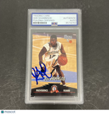 God Shammgod 1997 The Score Board, Inc Basketball Rookies#50 Signed Card PSA Autographed