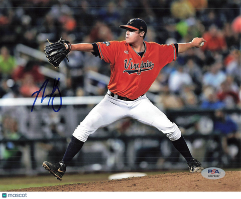 Nathan Kirby Virginia Cavaliers Signed 8x10 Photo PSA