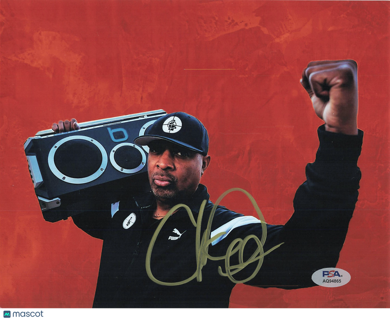 Chuck D signed 8x10 Photo PSA Autographed