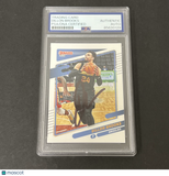 2021-22 Panini Donruss #50 Dillon Brooks signed card PSA Grizzlies