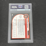 Zaccharie Risacher 2024 Topps Bowman chrome university#07B-25 Signed Card PSA Autographed