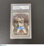 2023 Topps Bowman #BDC-53 Luke Keaschall Signed Card Auto 10 PSA Slabbed Twins