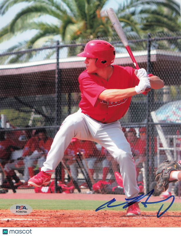Adam Haseley Philadelphia Phillies Signed 8x10 Photo PSA